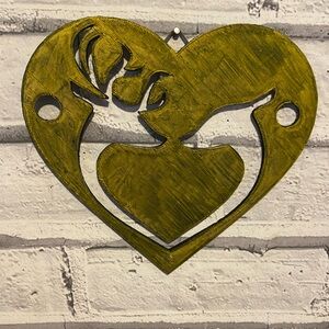 Deer wall decor